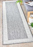 Alaska Indoor Outdoor 81 Light Grey Rug