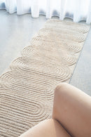 Lotus Carl Beige Runner Rug