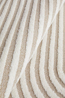 Lotus Carl Beige White Rug