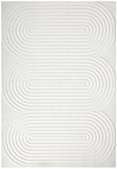 Lotus Carl White Rug