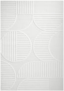 Lotus Leo White Rug