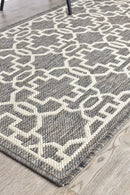 Alaska Indoor Outdoor 08 Brown Cream Rug