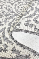 Alaska Indoor Outdoor 05 Grey Cream Rug