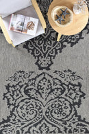 Alaska Indoor Outdoor 05 Brown Black Rug