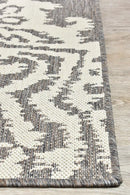 Alaska Indoor Outdoor 05 Brown Cream Rug