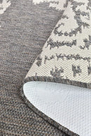 Alaska Indoor Outdoor 05 Brown Cream Rug