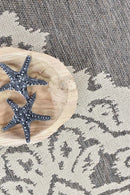 Alaska Indoor Outdoor 05 Brown Cream Rug