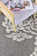 Alaska Indoor Outdoor 05 Brown Cream Rug