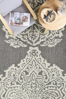 Alaska Indoor Outdoor 05 Brown Cream Rug