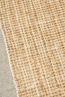 Madras Marlo Natural Jute Runner Rug