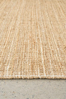 Madras Marlo Natural Jute Runner Rug