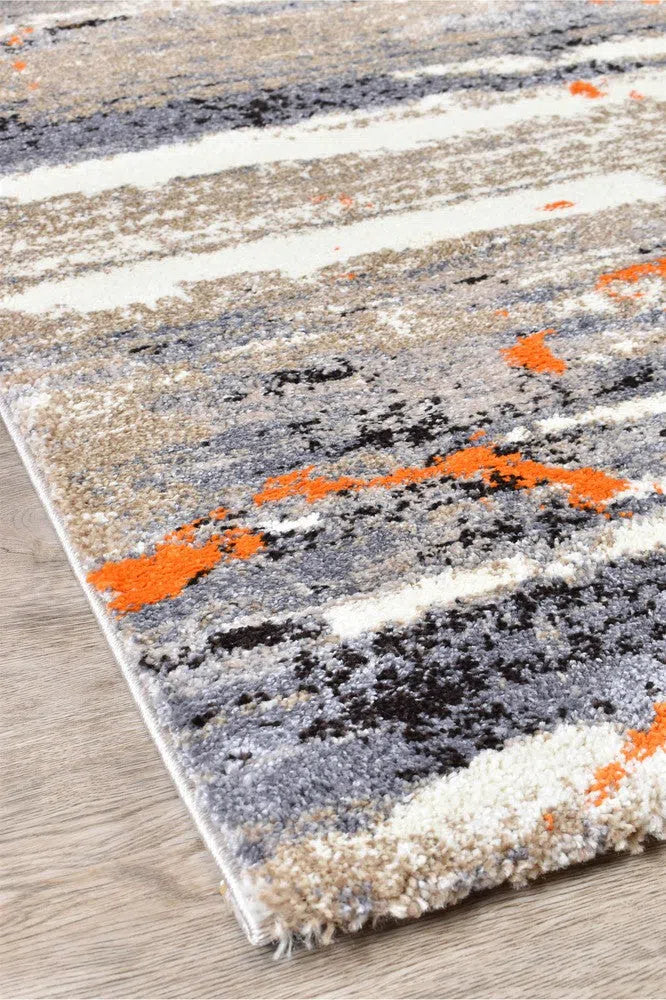 Dahlia 696 Beige Orange Rug