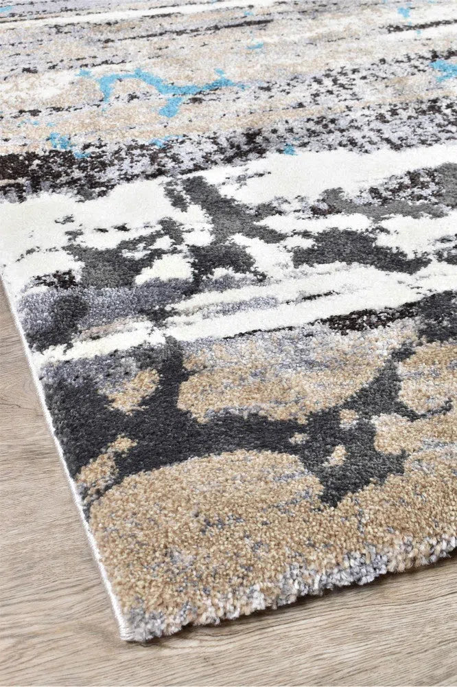 Dahlia 696 Beige Turquoise Rug