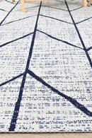 Mirada Cream Blue Outdoor Rug