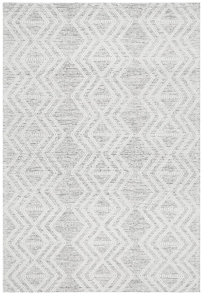 Maison Clara Black White Wool Rug