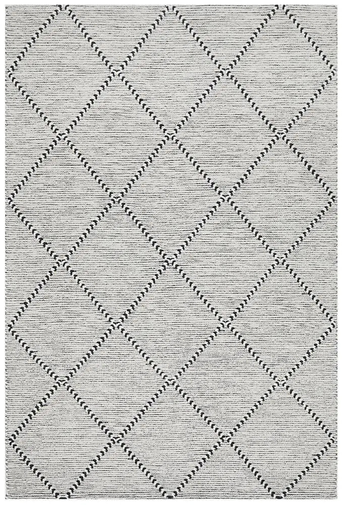 Maison Jasmin Grey Wool Rug