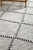 Maison Jasmin Grey Wool Rug