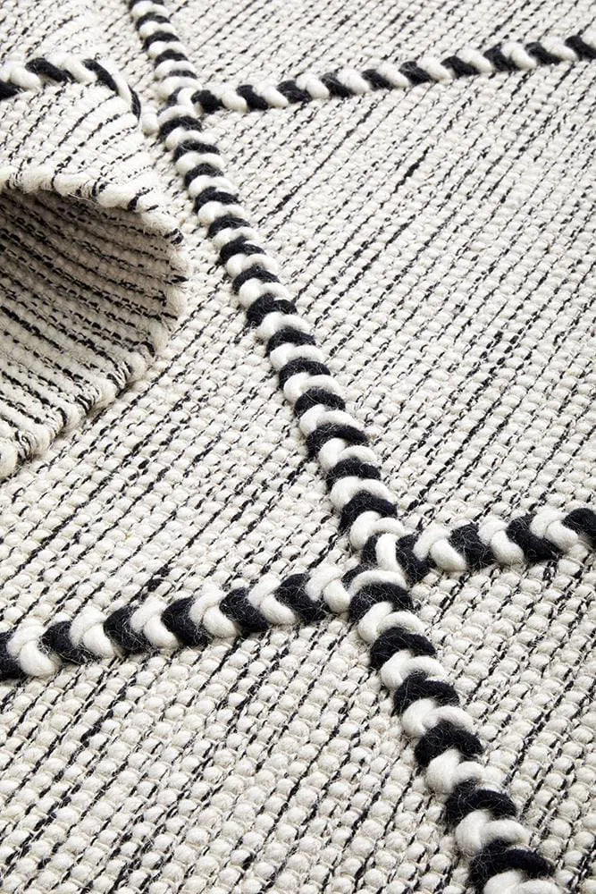 Maison Jasmin Grey Wool Rug