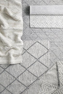 Maison Kate Grey Wool Rug