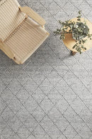 Maison Noah Grey Wool Rug