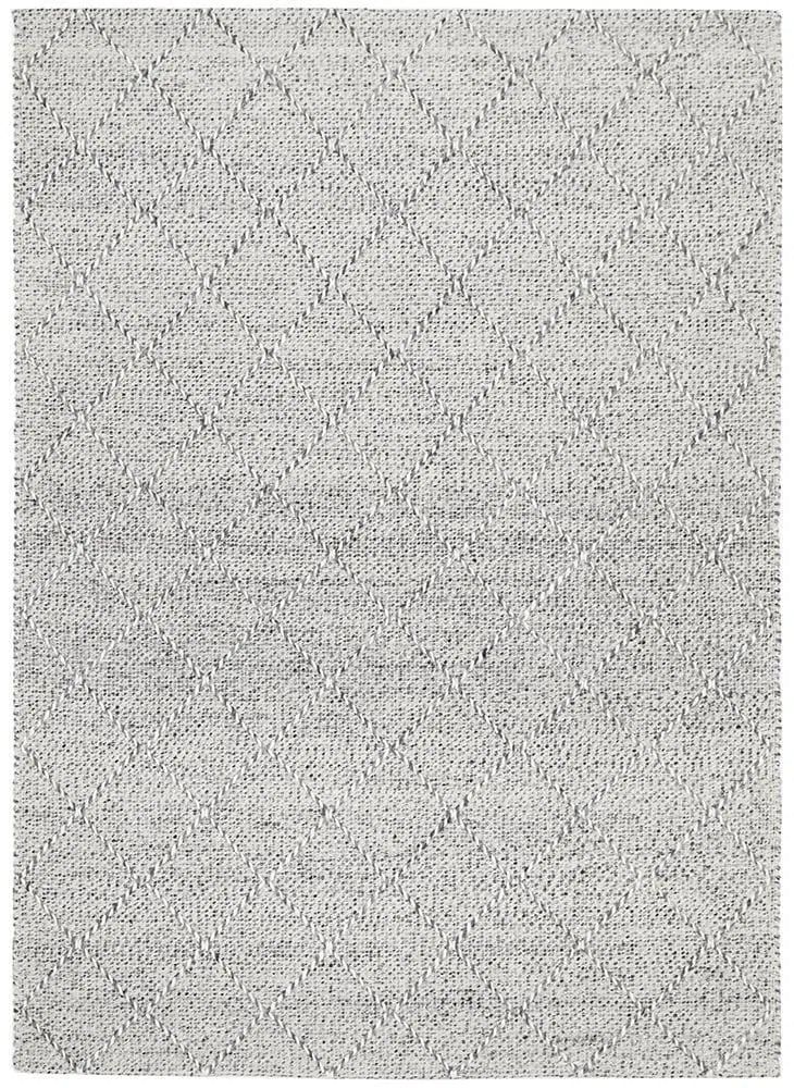 Maison Noah Grey Wool Rug