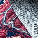 Dibru Multicolour Traditional Machine Washable Rug