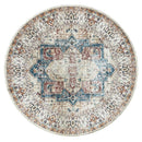 Maja Multicoloured Round Non-Slip Rug