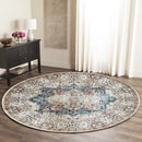 Maja Multicoloured Round Non-Slip Rug