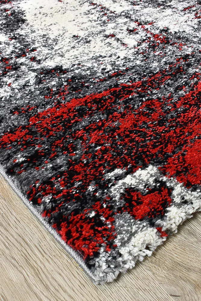 Dahlia 651 Red Rug