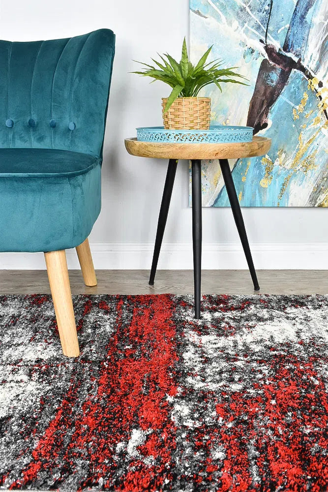 Dahlia 651 Red Rug