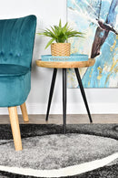 Dahlia 37 Dark Grey Rug