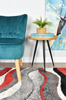 Dahlia 300 Red Rug