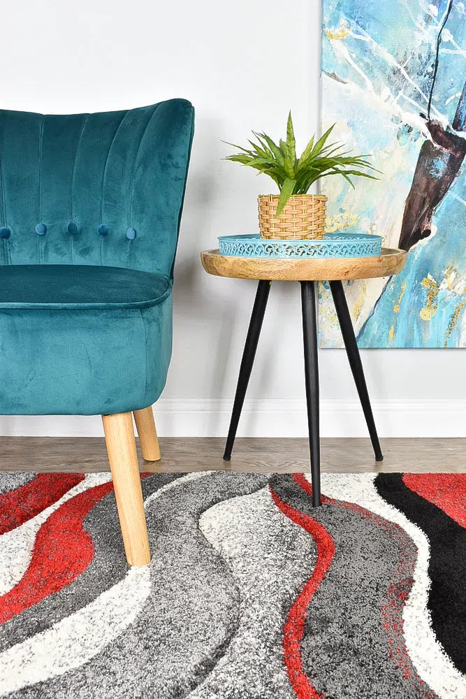 Dahlia 300 Red Rug