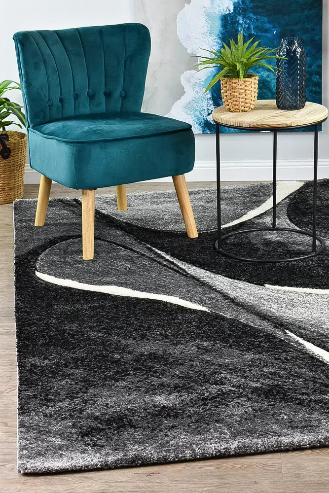 Dahlia 37 Dark Grey Rug