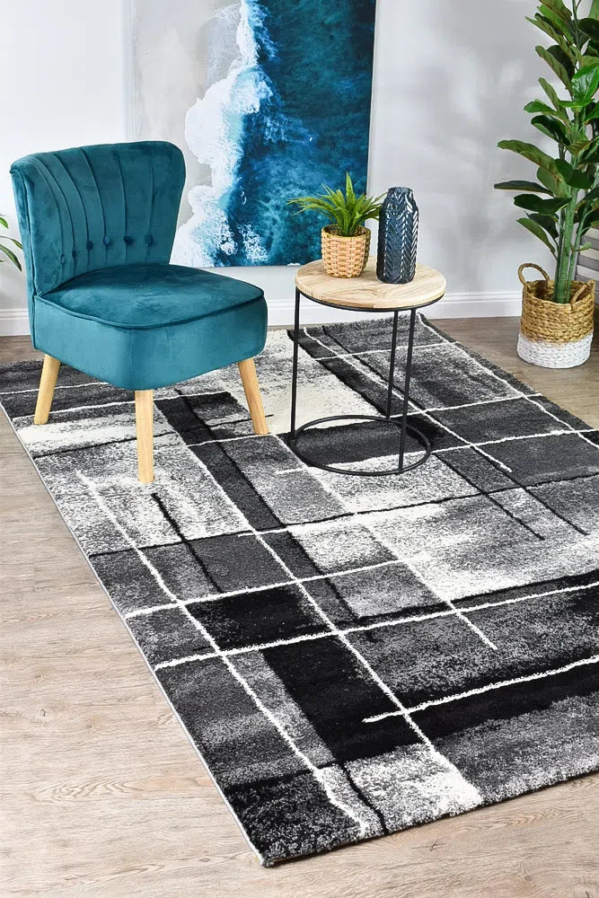 Dahlia 297 Black Rug