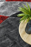Dahlia 298 Red Rug