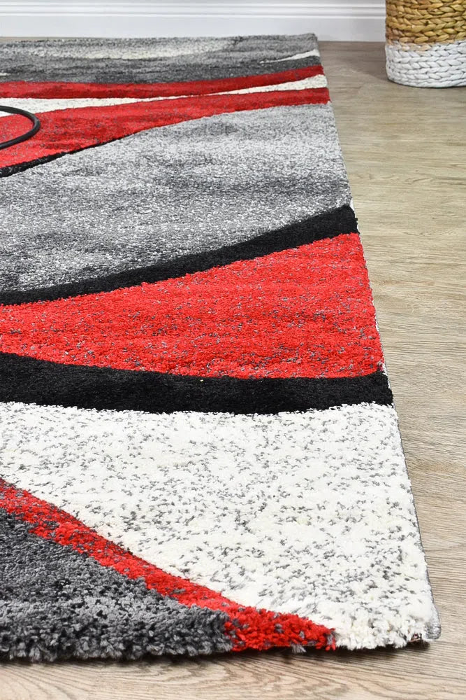 Dahlia 300 Red Rug