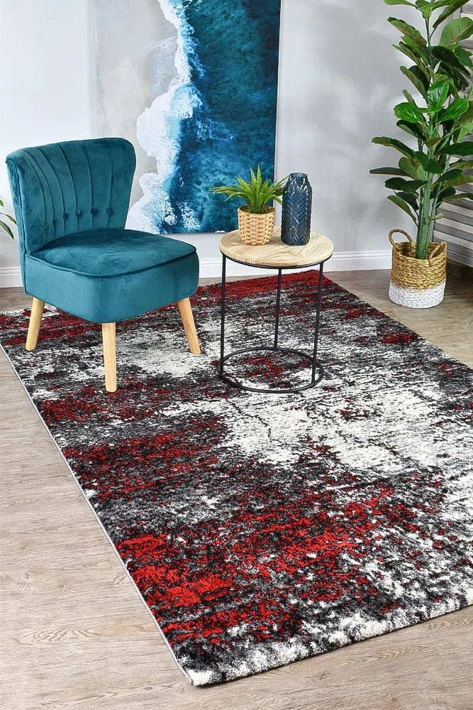 Dahlia 651 Red Rug