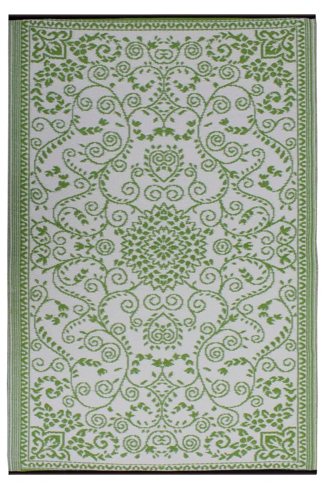 Murano Green Reversible Outdoor Rug