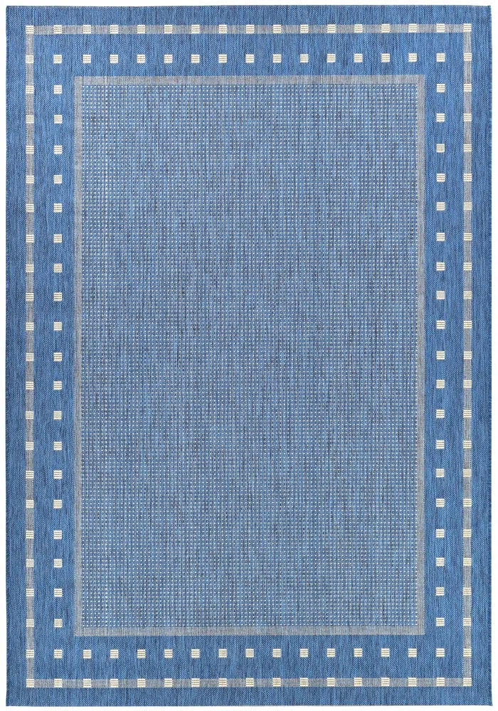 Patio Blue Outdoor Rug