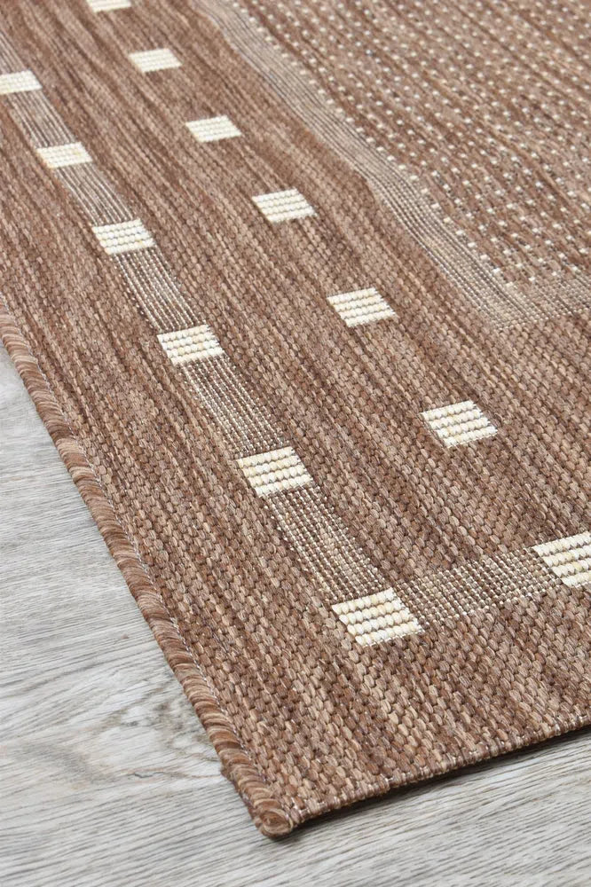 Patio Brown Outdoor Rug