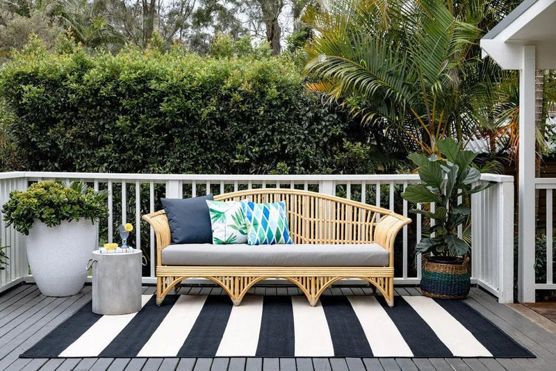 Nyoma Black Outdoor Rug