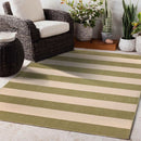 Nyoma Lime Outdoor Rug