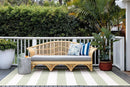 Nyoma Lime Outdoor Rug