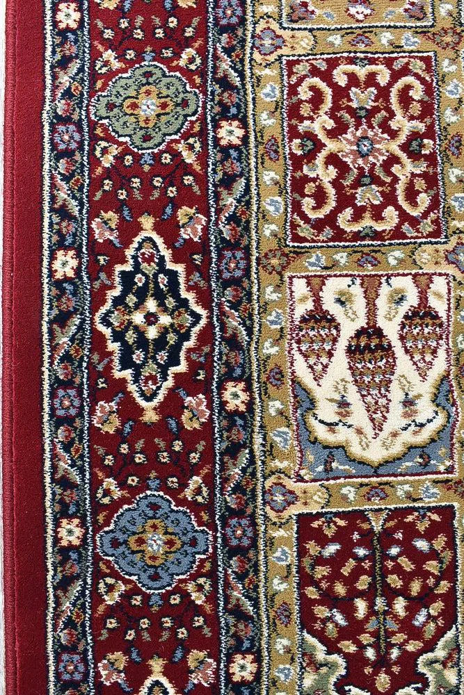 Zeus Red 14 Traditional Rug
