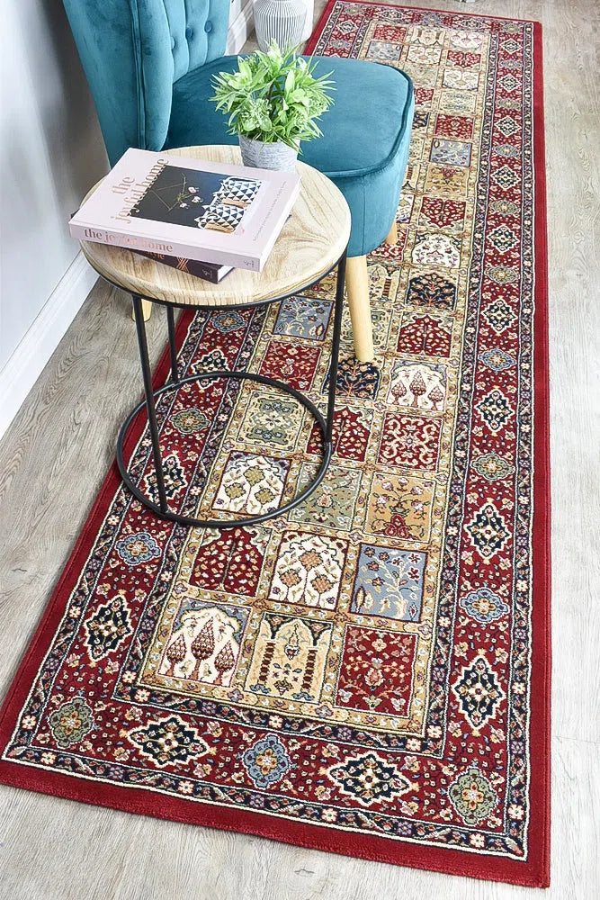 Zeus Red 14 Traditional Rug