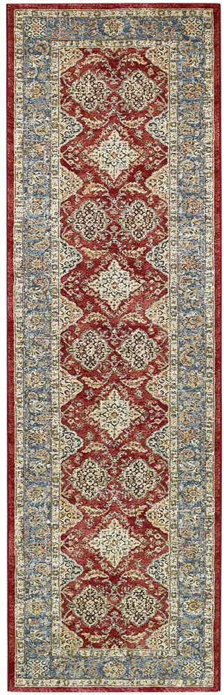Zeus Red 54 Traditional Rug