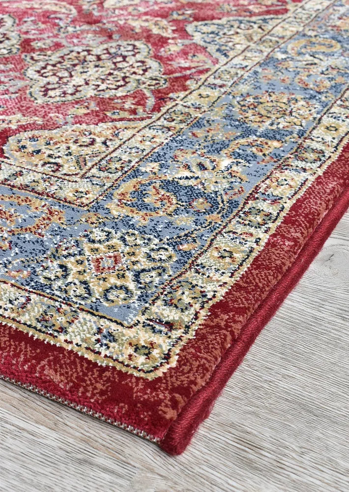 Zeus Red 54 Traditional Rug