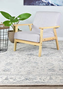 Zeus Blue 44 Traditional Rug