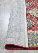 Zeus Red 54 Traditional Rug